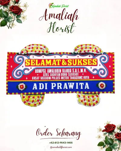 Karangan Bunga Ucapan Selamat green lake city